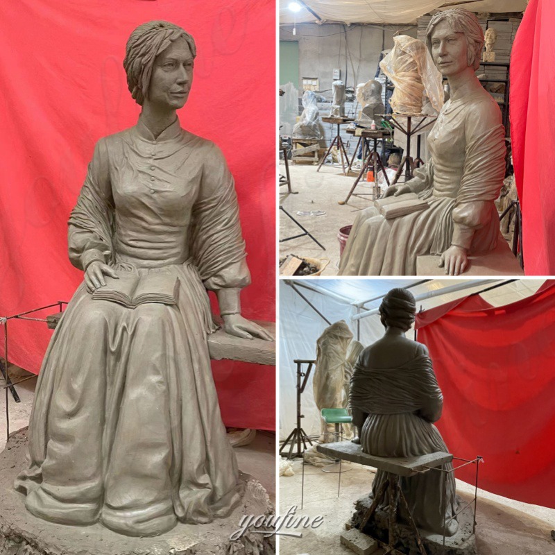 Catherine Mcauley statue Clay Model
