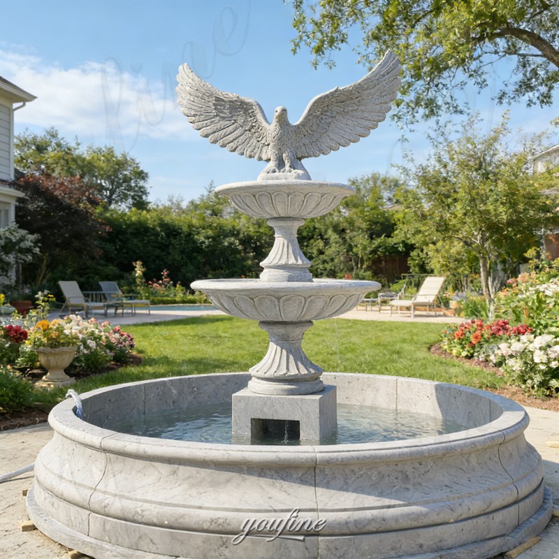 eagle water fountain