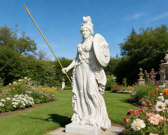 life size greek statue athena