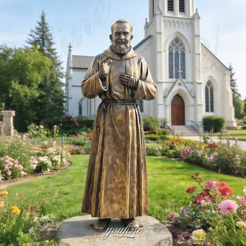 padre pio statue