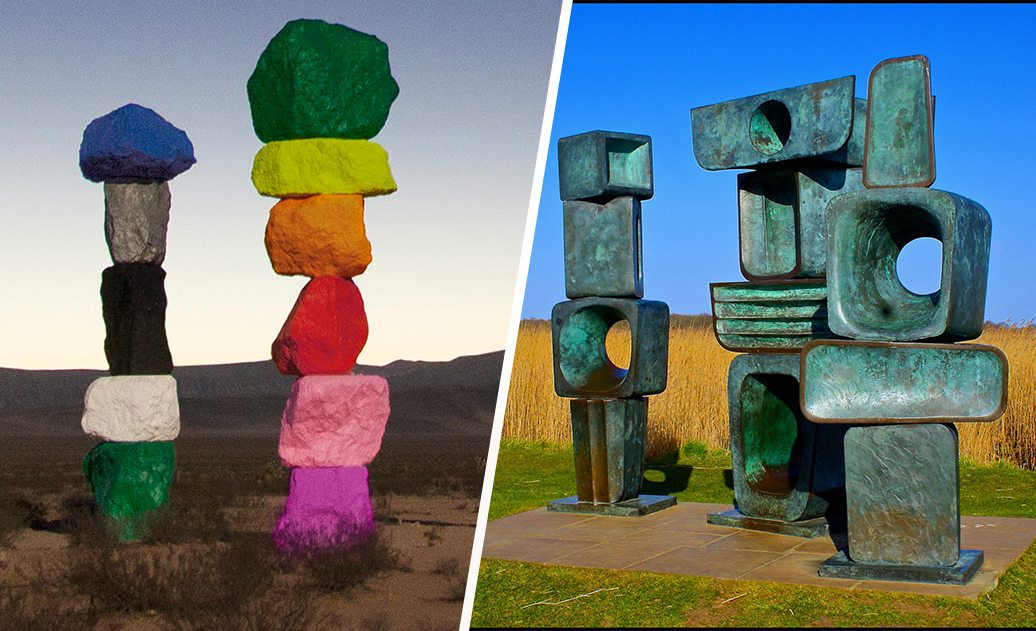 Stacked-Stones-Sculpture-Natural-Stone-and-Bronze-Material