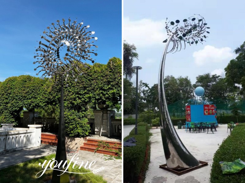 Stainless Steel Kinetic Sculpture Feedback from YouFine Customers