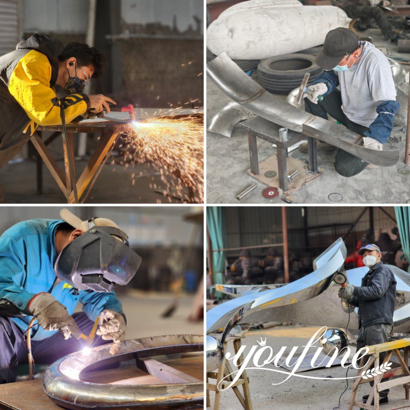 stainless steel sculpture fabricate