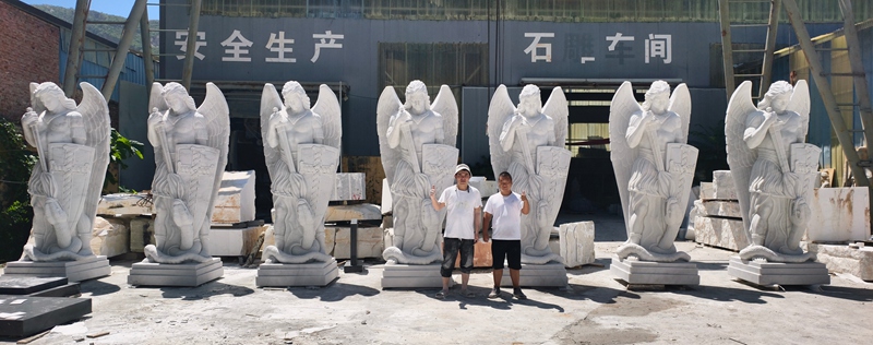 4m Michael Statues