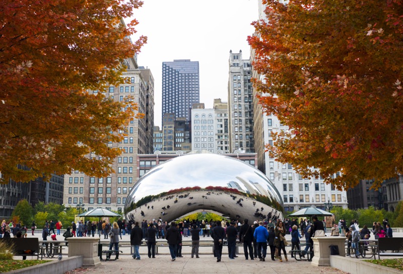 Chicago Bean Sculpture