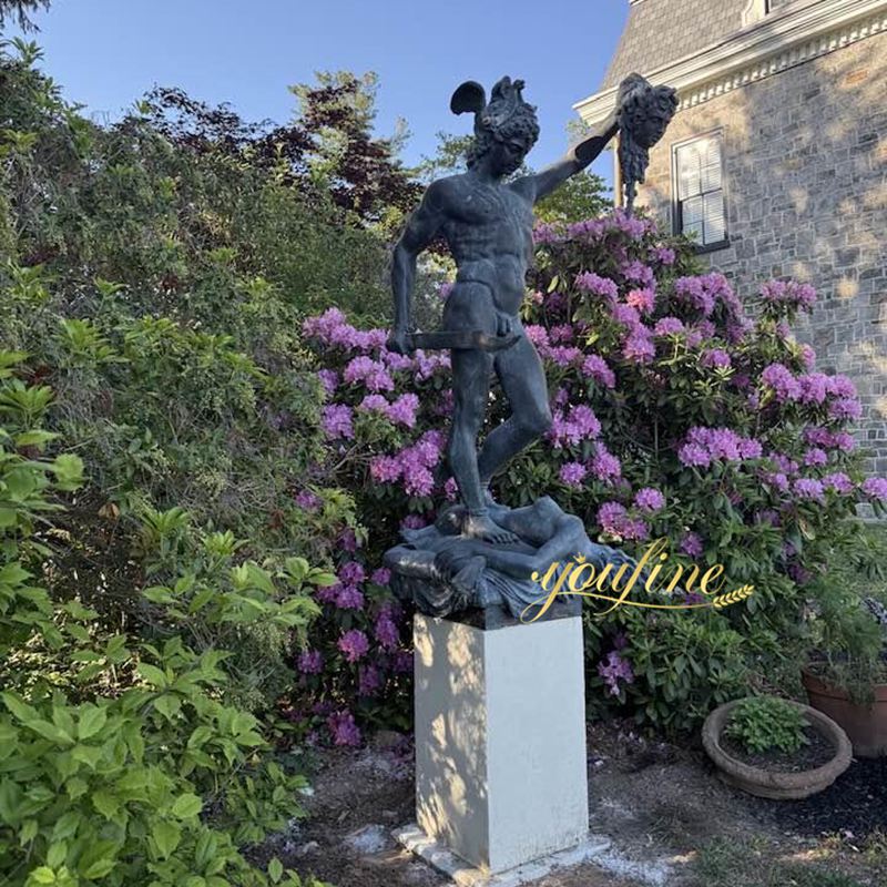 Bronze Medusa Perseus Statue