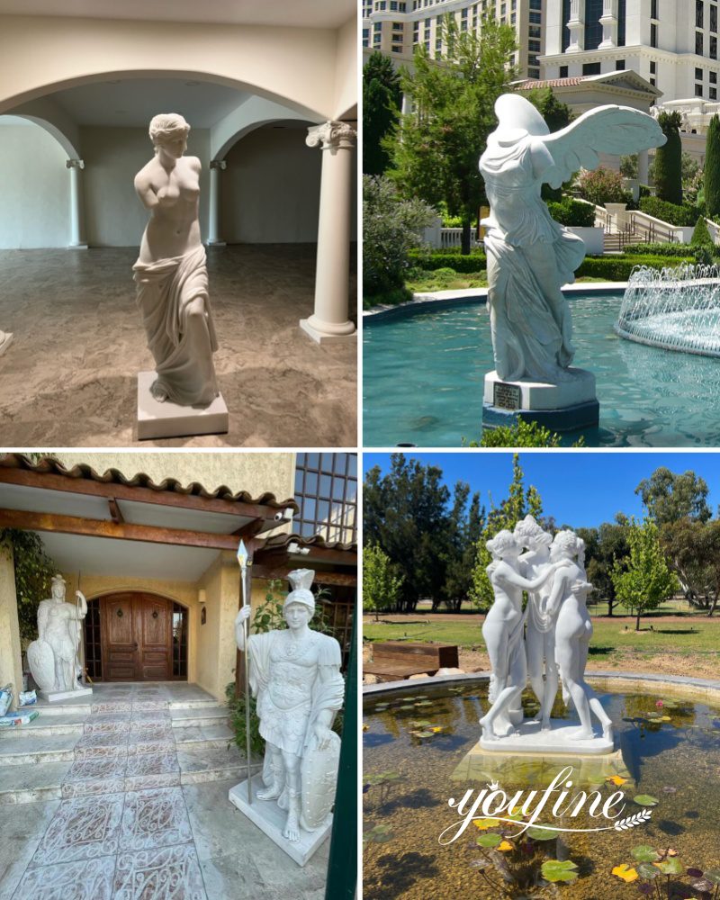 Classic Marble Statue Feedback from YouFine Different Customers
