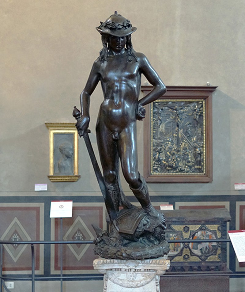 David statue Donatello