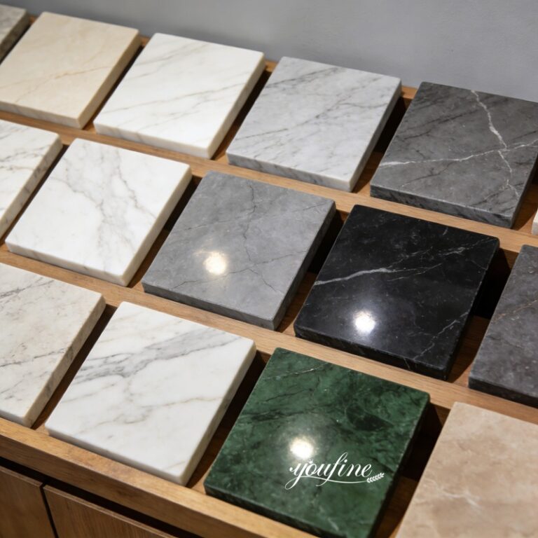 different color of marble