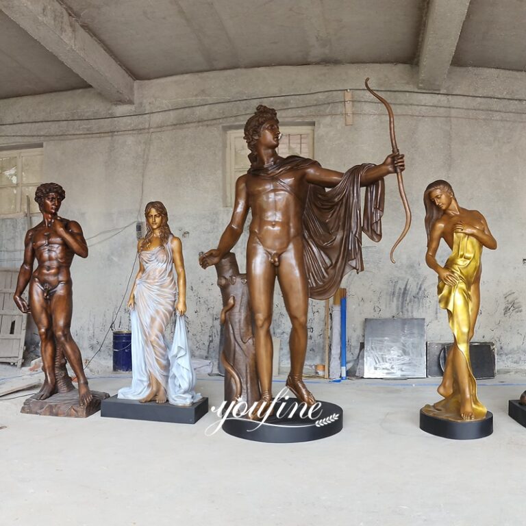 famous bronze statues