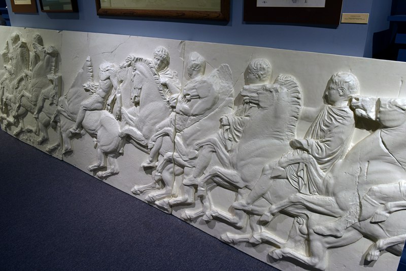 marble frieze of the Parthenon,