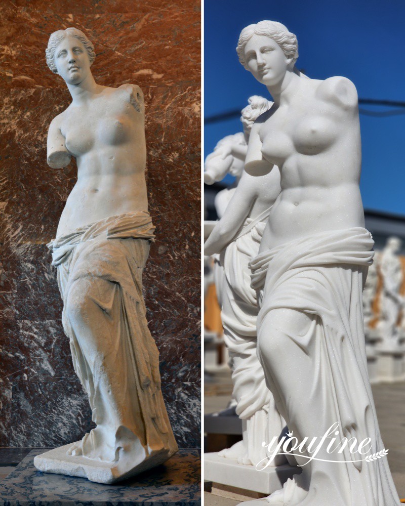 Original Venus de Milo & YouFine Replica