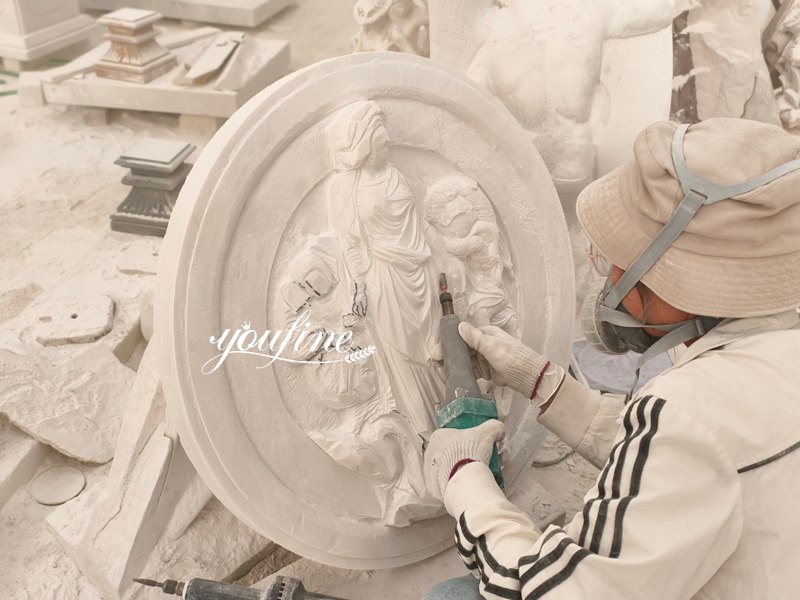 relief carving process