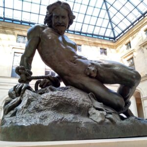 Roland Furieux sculpture