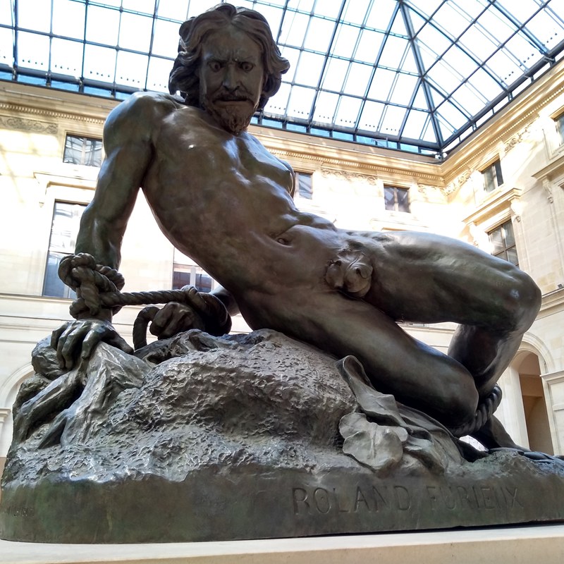 Roland Furieux sculpture