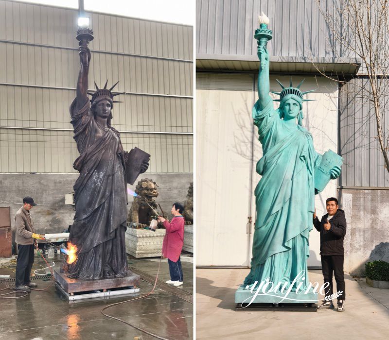 Bronze Statue of Liberty