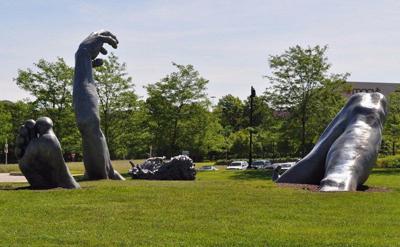 The Awakening Sculpture in 16365 Lydia Hill Dr, Chesterfield Central Park