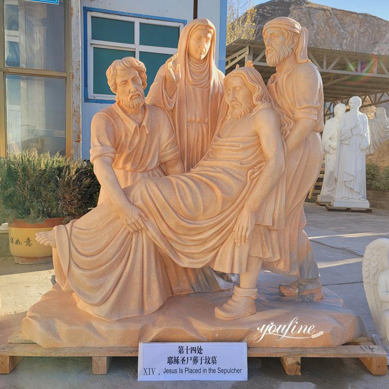 Jesus Is Laid in the Tomb