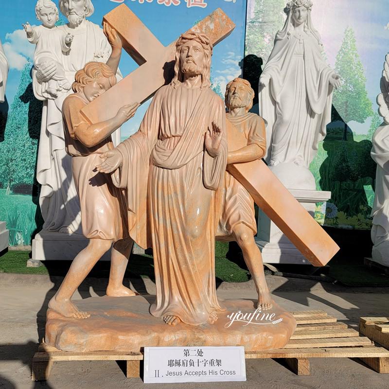 Jesus Takes Up His Cross