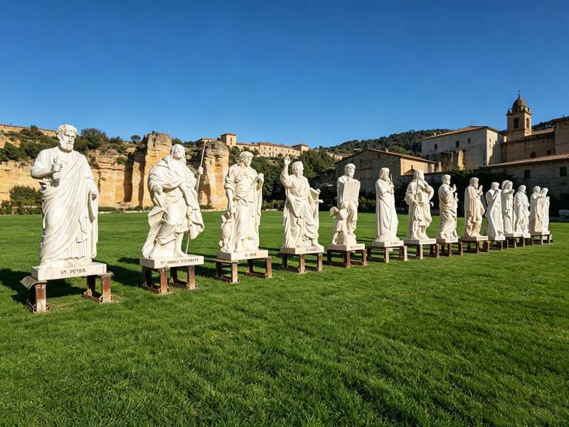 marble The Twelve Apostles Statues carved by YouFine