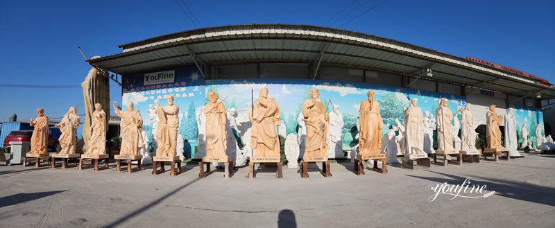 marble The Twelve Apostles Statues in YouFine Foundry