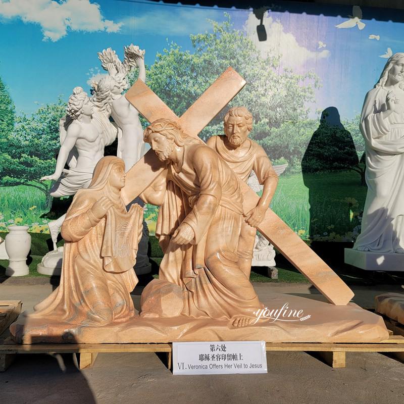 Veronica Wipes the Face of Jesus