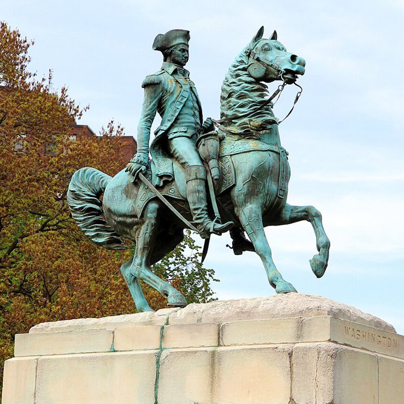 Equestrian statue of George Washington (Washington Circle)