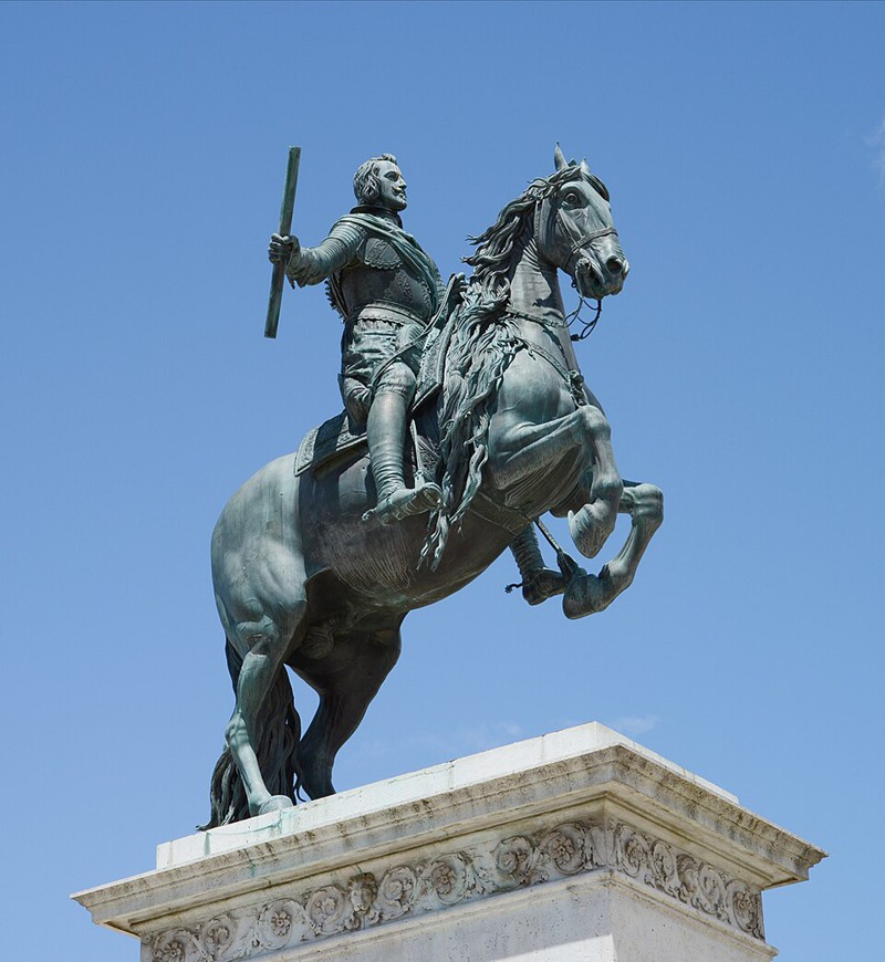 Equestrian statue of Philip IV