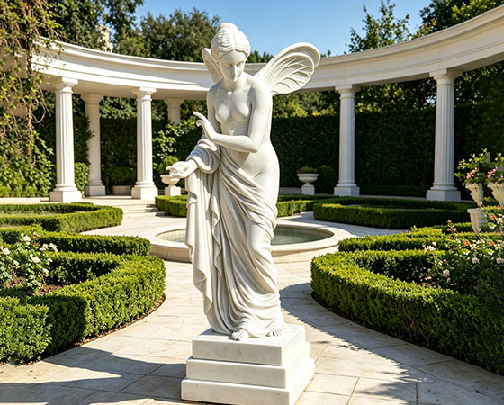 marble Psyche goddess statue