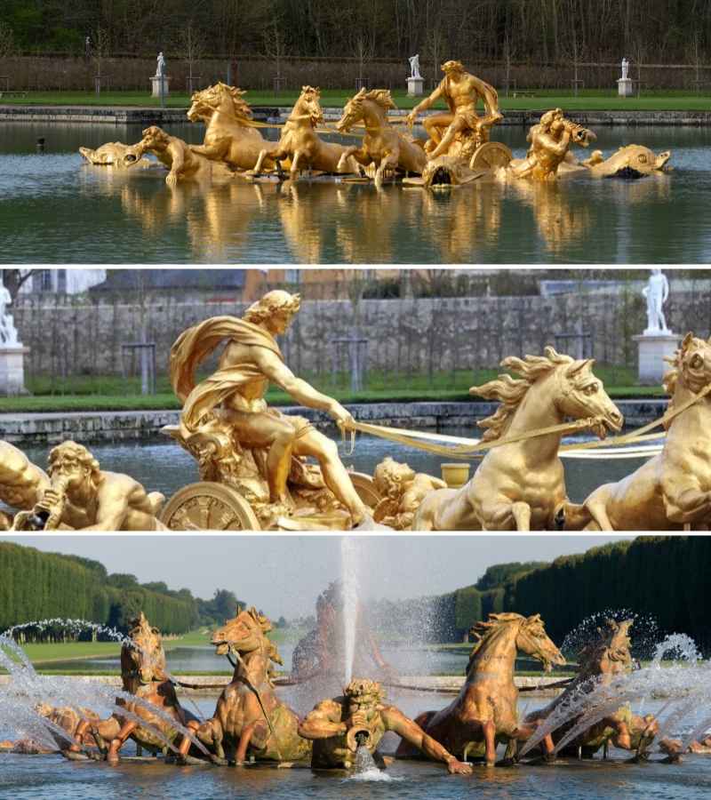 original Versailles Apollo fountain