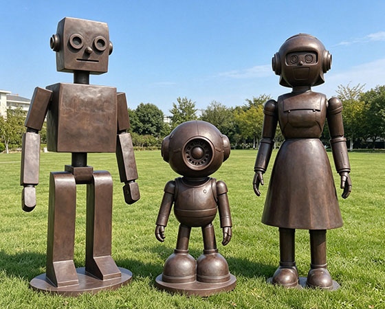 robot statue