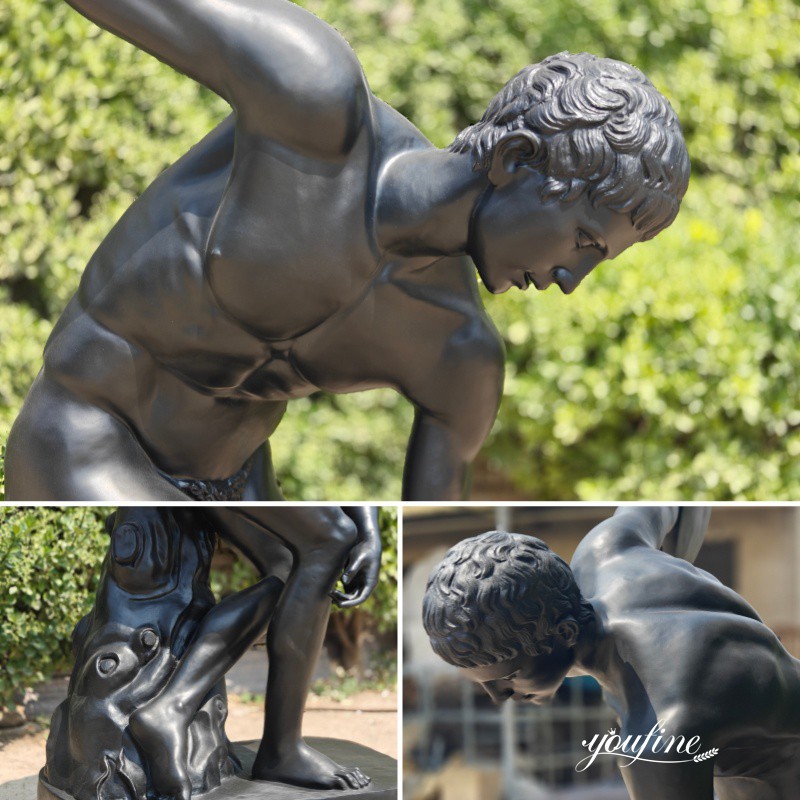 the discus thrower sculpture details