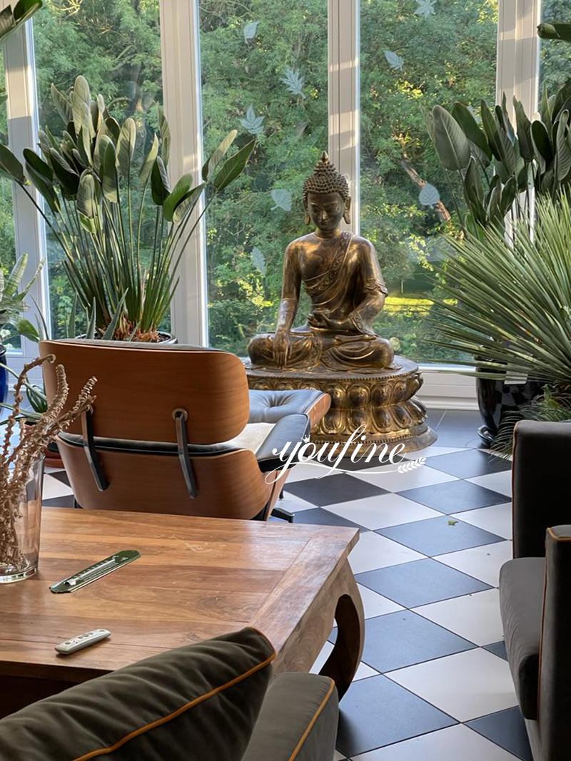 Bronze Buddha Statue Feedback from YouFine Poland Customer