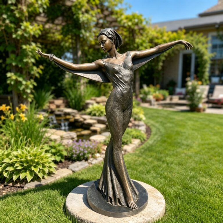 dancing lady sculpture