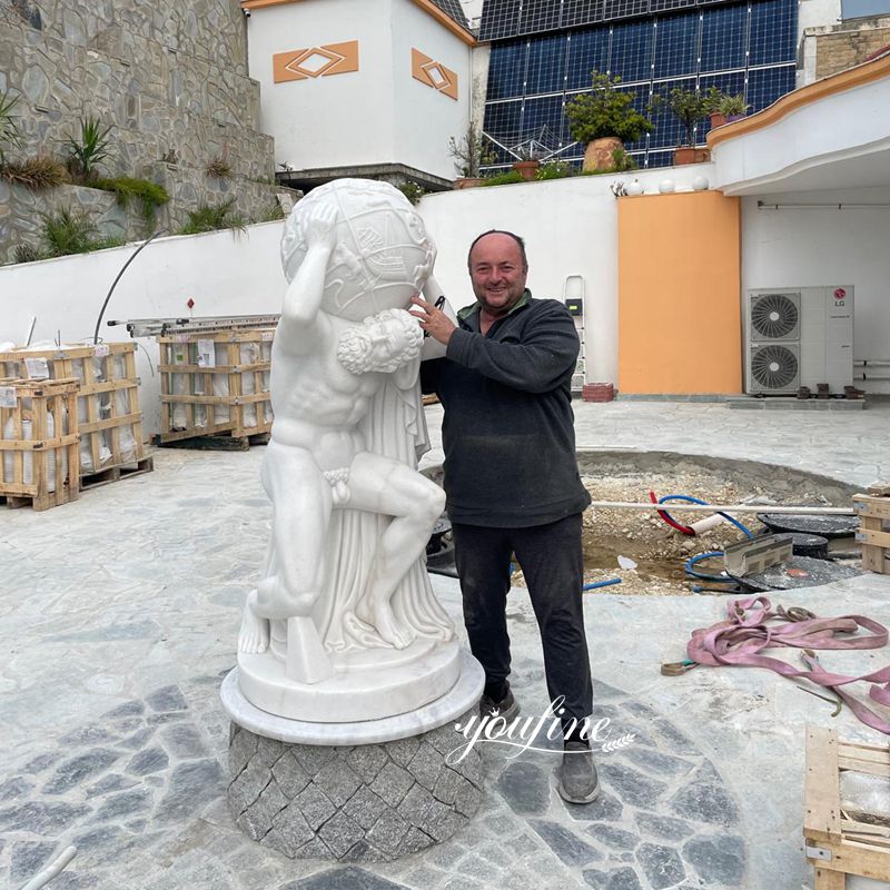 Feedback on the Atlas sculpture from a YouFine client in Italy