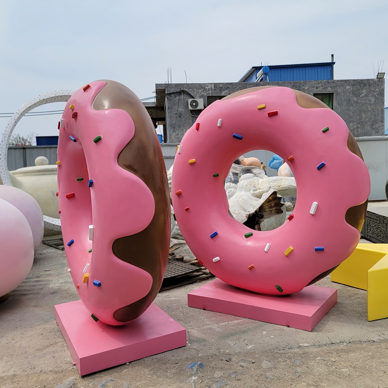 fiberglass Donut sculpture