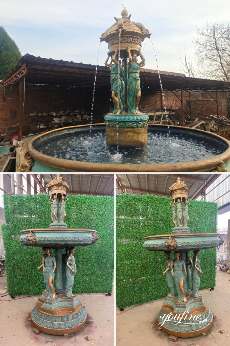 finished fountain