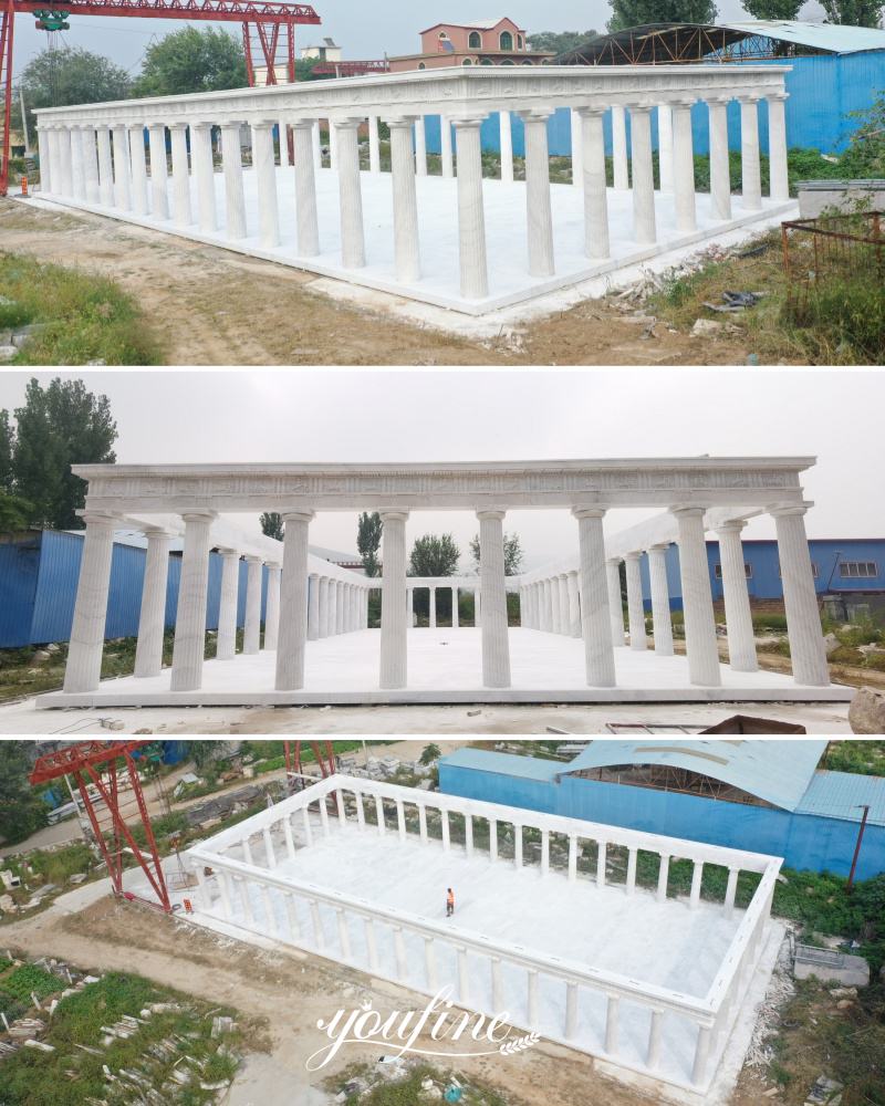 finished marble Parthenon