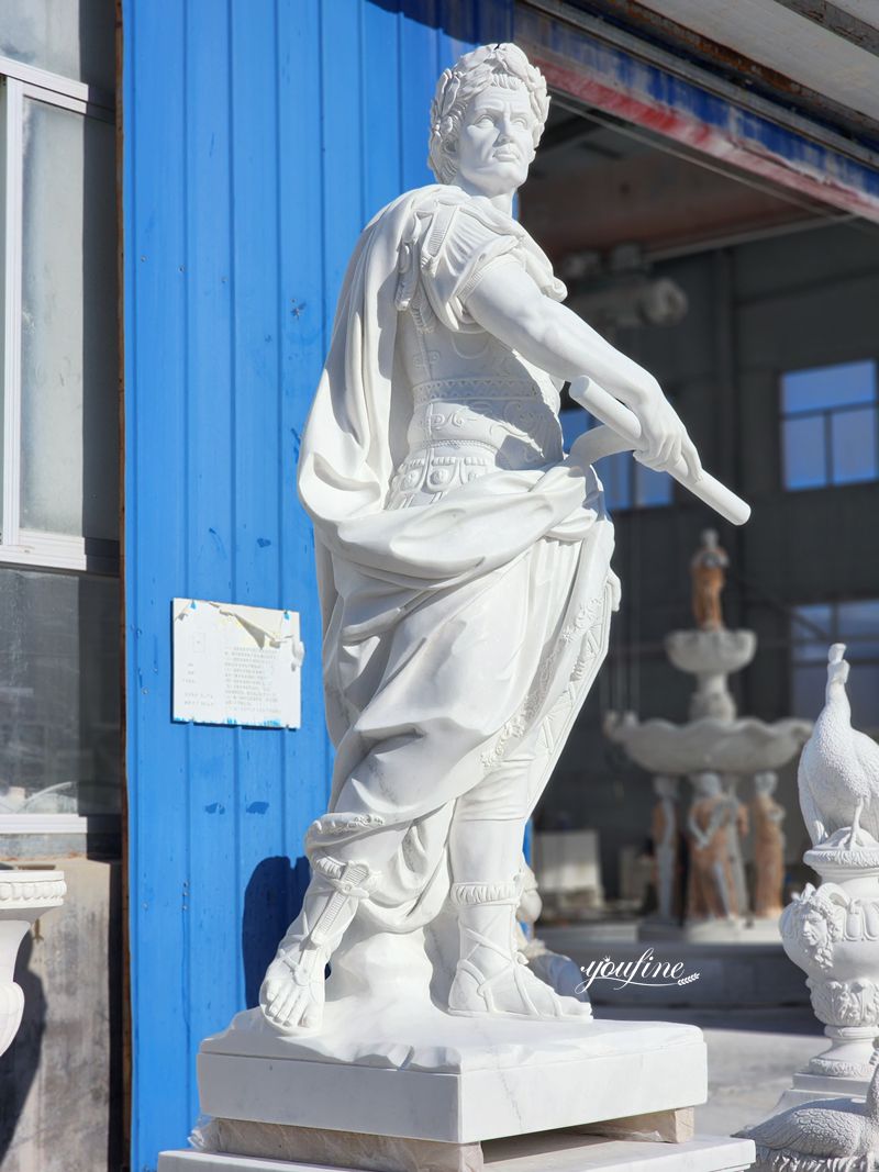 Life Size Marble Julius Caesar Statue
