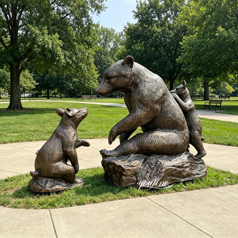 mama bear sculpture