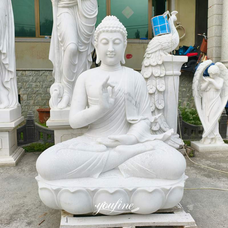 Teaching Buddha statue