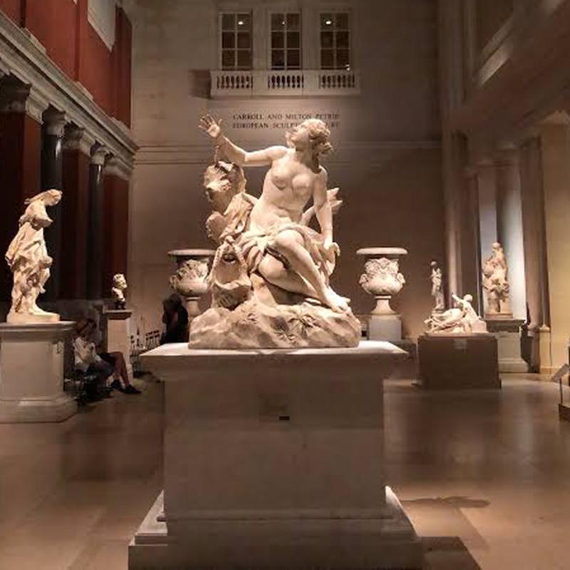 Andromeda and the Sea Monster in museum