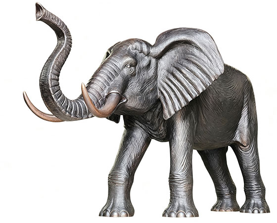 bronze big elephant statue for sale