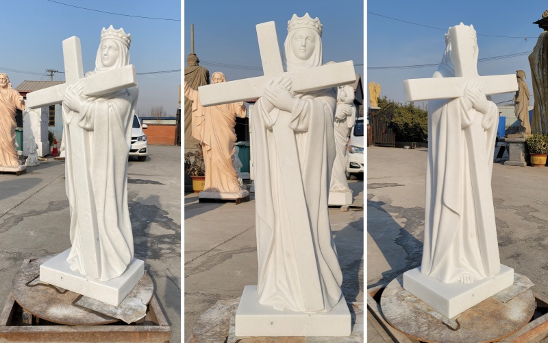 different view of Saint Helena statue