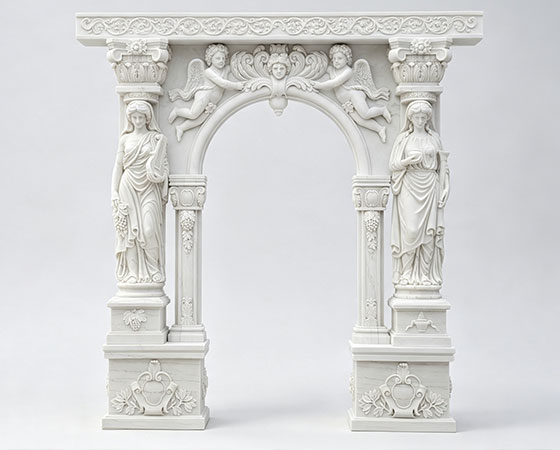 marble door surround for home