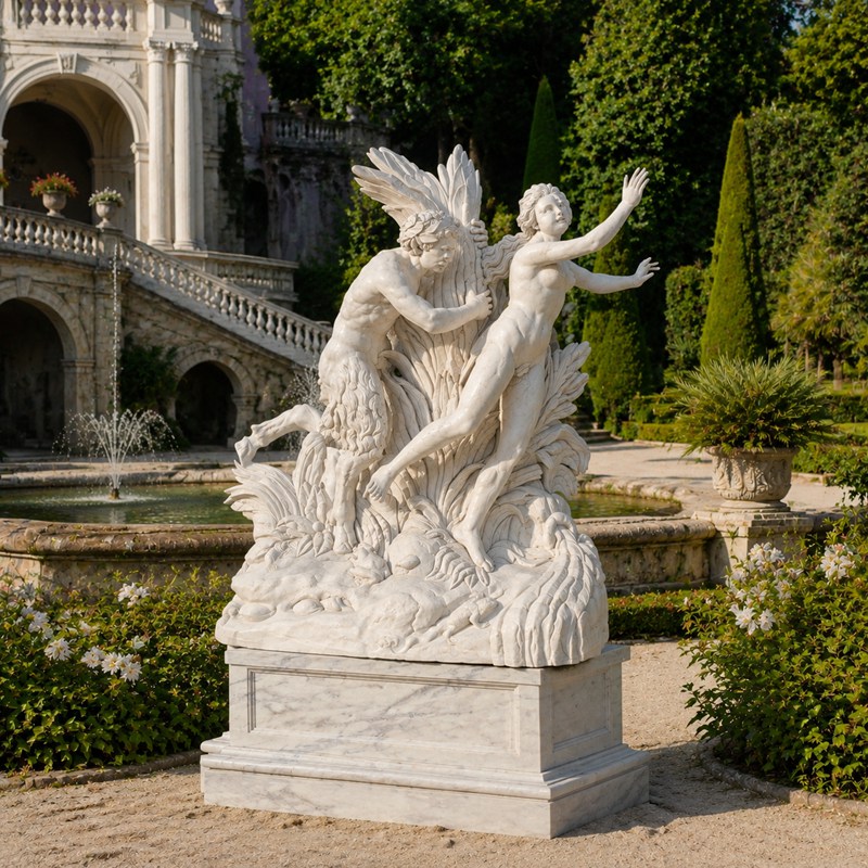 marble Pan pursuing Syrinx