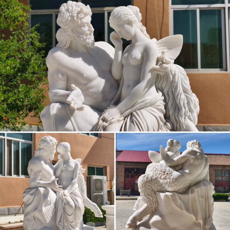 Pan comforting Psyche detail