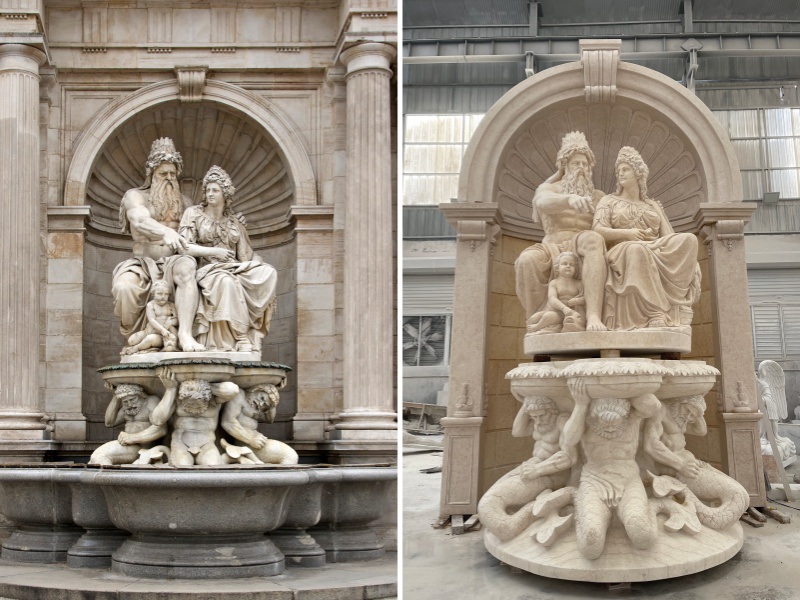 The Original Fountain and the YouFine Replica