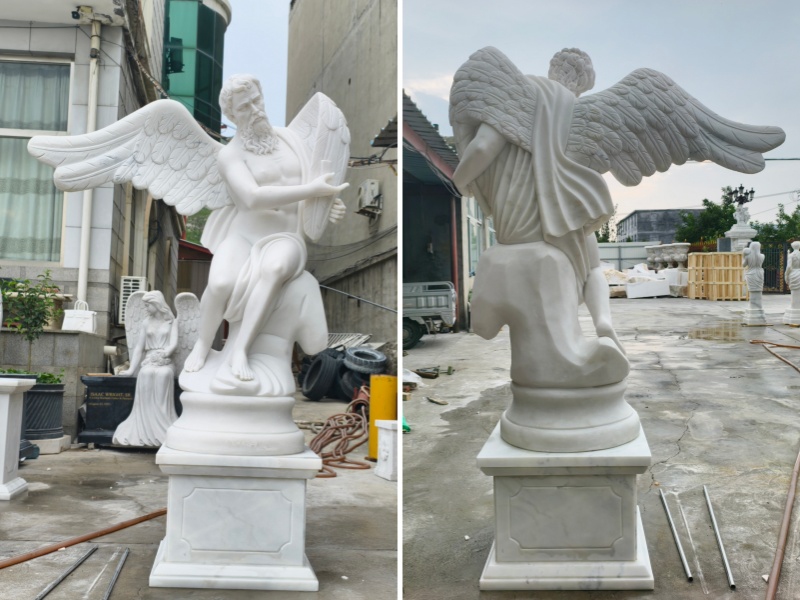 finished Chronos statue