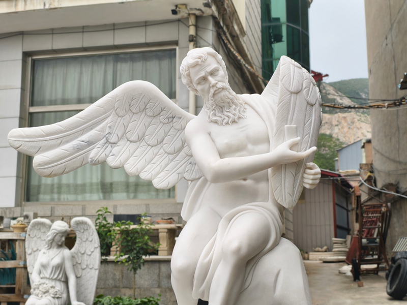 life size Chronos sculpture